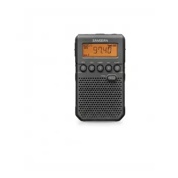 Portable Digital Radio Sangean DT-800 (USB-C) Melns — DAB+/FM, Portable Design