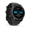 Garmin Fenix E 3.3 cm (1.3) AMOLED 47 mm Digital 416 x 416 pikseļi Skārienekrāns Melns Wi-Fi GPS (satelīts)