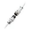 Spoles USB kabelis Ducky balta Edition DACOC2-WHT1, noņemams, balts spoles dizains