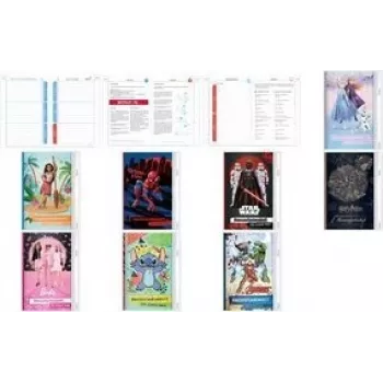 ROTH Mājasdarbu piezīmju grāmatiņa Star Wars A5 līnijās, 104 lapas