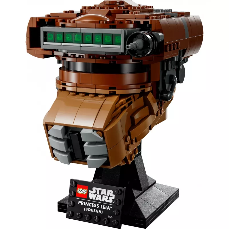 LEGO Star Wars princeses Lejas (Boushh) ķiveres komplekts pieaugušajiem 75351 (670 gab.)