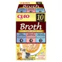 INABA Ciao Broth gardumi kaķiem, vista, zivs un ķemmīšgliemenes, 10 x 40 g