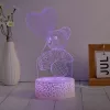 Manta SNL115RGB RGB 3D sirds dekoratīvo LED lampu komplekts