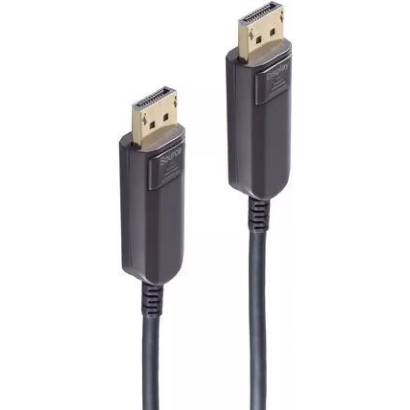 DisplayPort kabelis ShiverPeaks BS30-15505 50 m melns