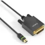PureLink Ultimate Series ULS2100 - Adaptera kabelis - Single Link - Mini DisplayPort (M) bloķējams uz DVI-D (M) skrūvējams - DisplayPort 1.2 - 1 m - Apaļš, 2K atbalsts - Melns