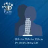 3D puzle Ravensburger 12008028 216 gab. Ēkas