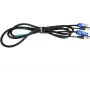DMX kombinētais kabelis EUROLITE 3 m ar P-Con un 3‑kontaktu XLR savienotājiem (modelis 30227782)