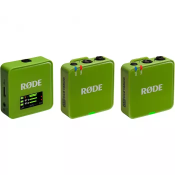RØDE Wireless GO III zaļa - bezvadu mikrofonu sistēma (zaļa)
