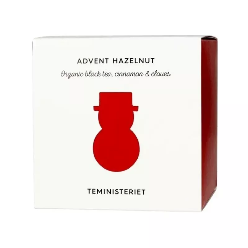 Irdenā melnā tēja Advent Lazdu rieksts 100g - Teministeriet