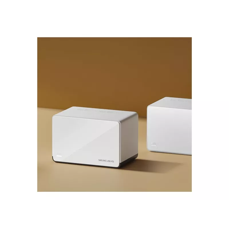 Bezvadu maršrutētājs MERCUSYS Halo H85X 2 gab. komplekts Dual Band Wi‑Fi 6 līdz 3000 Mbps mesh sistēma