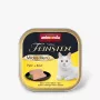 Slapjā kaķu barība Animonda Vom Feinsten Mildes Menü Turkey Cheese 100 g, bezgraudu, pieaugušiem kaķiem, paplātē