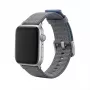 Rokassprādze GUAN Premium Plus Apple Watch pulkstenim GA-MAG-BNDA-PP-CGBS pelēkzila – piemērota 38/40/41/42 mm