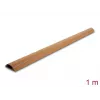 Kabeļu kanāls DeLOCK 20731 pašlīmējošs 50 x 13 mm koka izskats