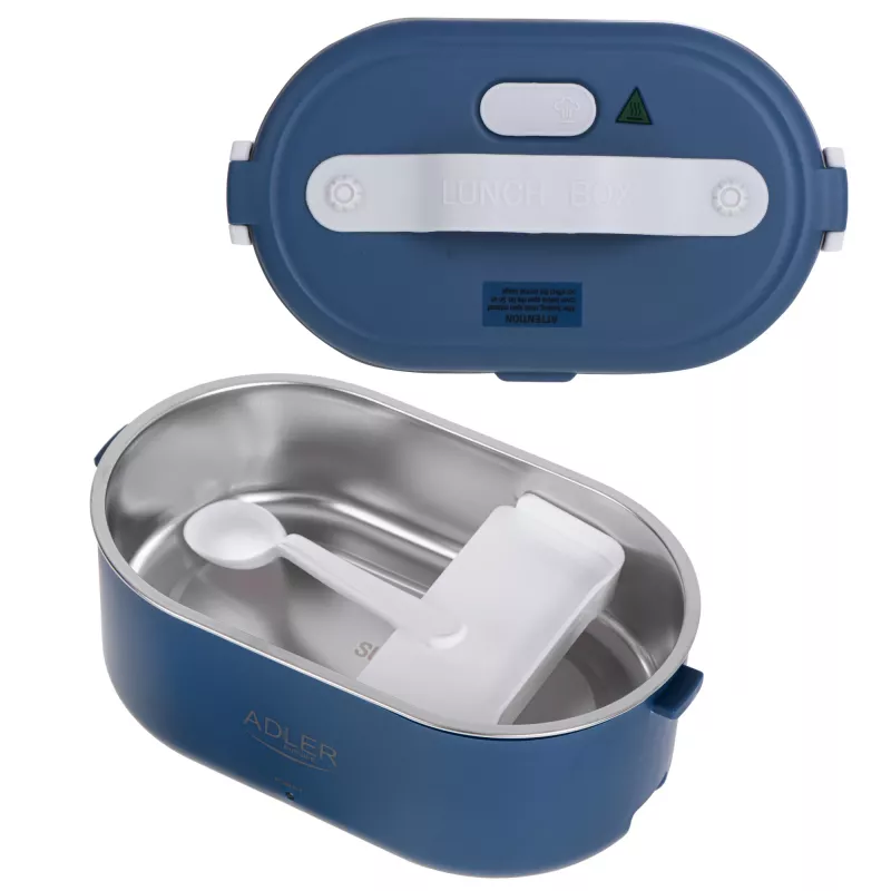 Adler elektriskā pusdienu kastīte | AD 4505 | Materiāls: plastmasa | Zila