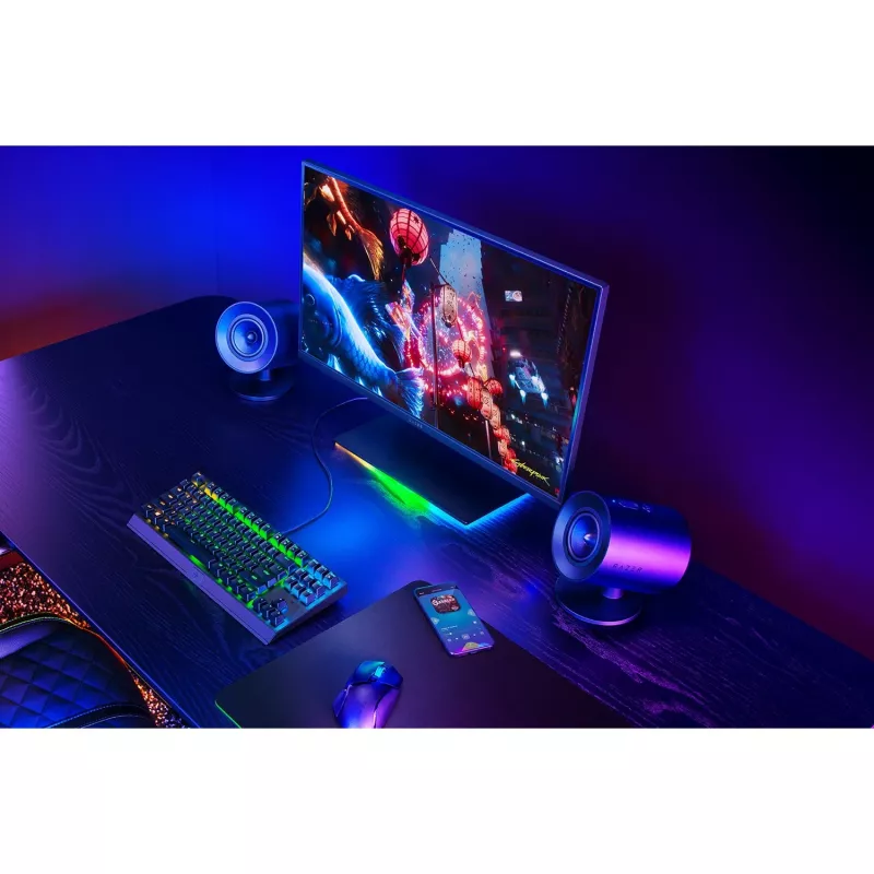 Pilna diapazona skaļrunis Razer Nommo V2 X 2.0 kanāli