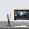 Gravity turētājs MacBook sudraba krāsā