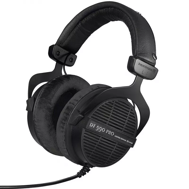 Beyerdynamic DT 990 PRO 80 Ω Melns Limited Edition - atvērtās studijas austiņas