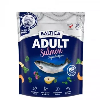BALTICA Excellent Hypoallergenic Adult Small breeds Salmon - sausā suņu barība - 1kg