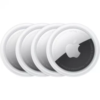 Apple AirTag Anti-tab Bluetooth-tags Melns Sudrabs Balts iPhone/iPad/iPod