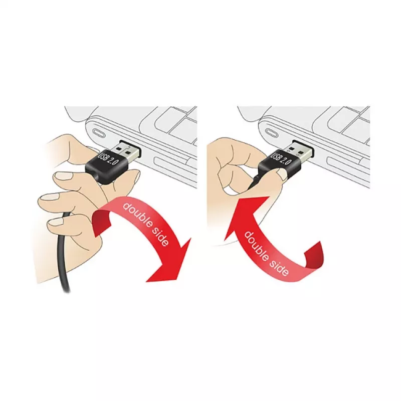 USB kabelis DeLOCK 3m USB 2.0 A - micro-B vīr./vīr.