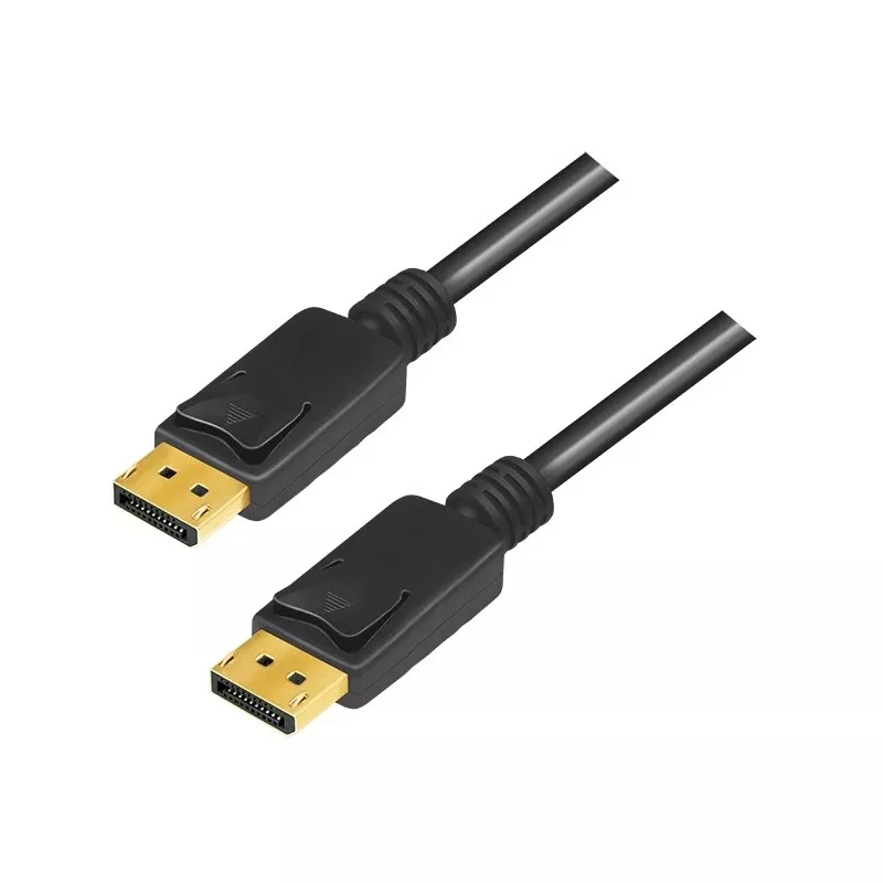 DisplayPort kabelis LogiLink CV0139 5 m Melns