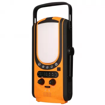 Extralink Power Ranger EPS-6000 | ārējais akumulators | 6000mAh, FM radio, LED gaisma, dinamo, saules panelis
