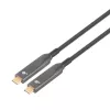 USB-C video kabelis TB AKTBXIACCOP500B hibrīds 4K, 5 m garš