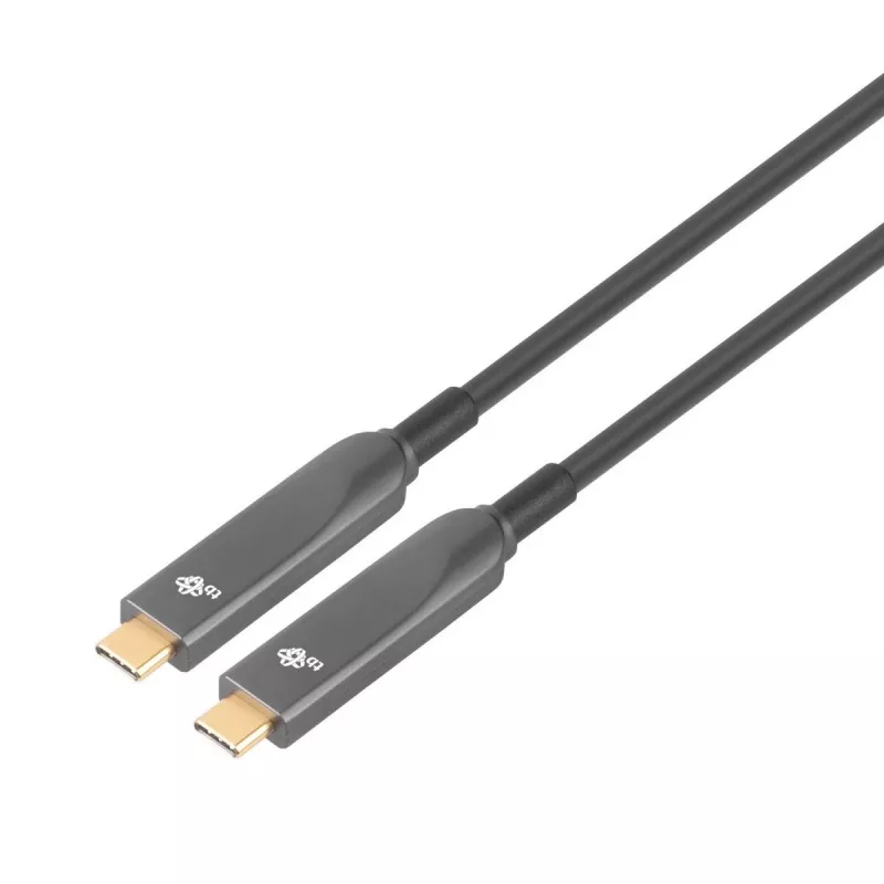 USB-C video kabelis TB AKTBXIACCOP500B hibrīds 4K, 5 m garš