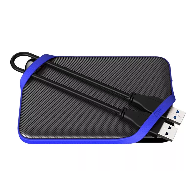 Silicon Power A62S ārējais cietais disks 2TB, USB Type-A 3.2 Gen 1, zils/melns