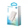 Ārējais akumulators Vention 10000mAh Magnetic Wireless 20W — 10000 mAh, 3 A izeja, USB-C, balts