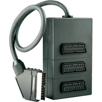 SCART adapteris Schwaiger SCV7030 533 1x SCART 3 izejas