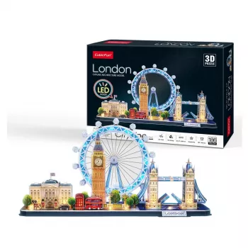3D Puzzle CubicFun Cubic Fun City Line London LED 107 pcs