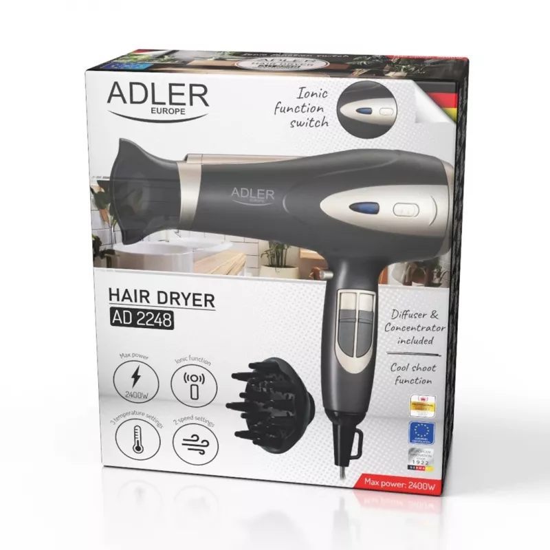 Adler AD 2248gc matu žāvētājs