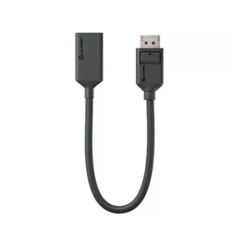 DisplayPort–HDMI adapteris ALOGIC EL2DPHD-ADP 20 cm vīrišķais–sievišķajam