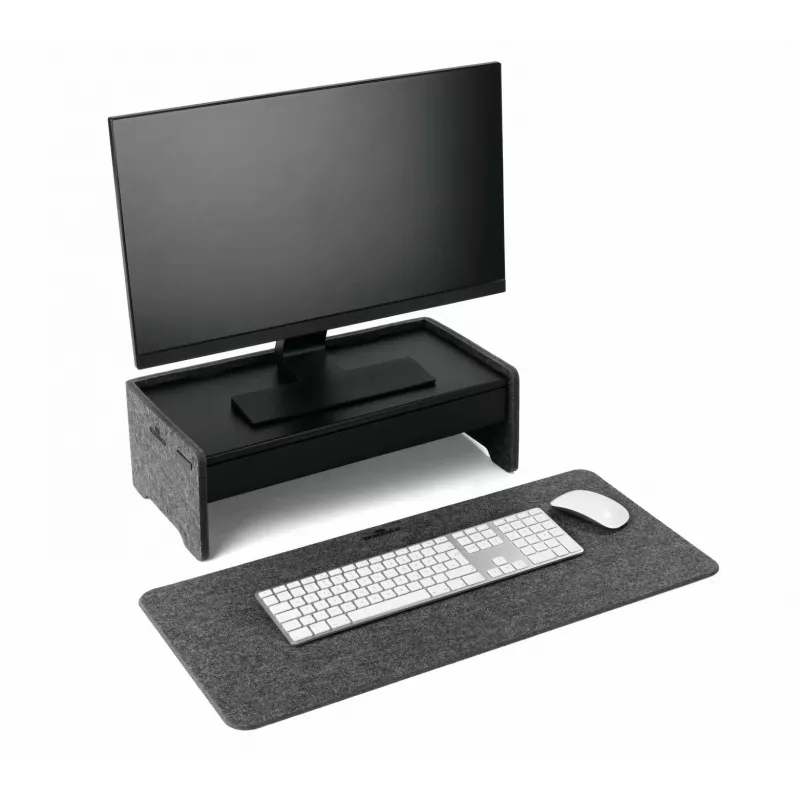 Atvilktne Durable 508201 monitora stiprinājuma piederums Melns Metāls 468mm platums 221mm dziļums 53mm augstums