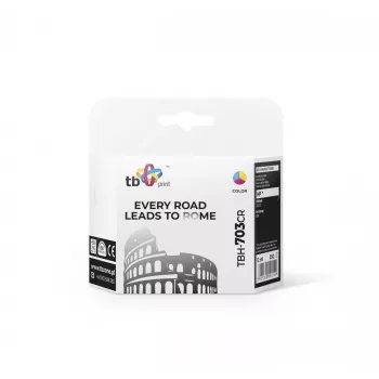 Tinte HP DJ D730/F735 krāsaina atjaunota TBH-703CR (HP Nr. 703 CD888AE)