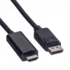 DisplayPort kabelis VALUE DP - UHDTV M/M 1 m