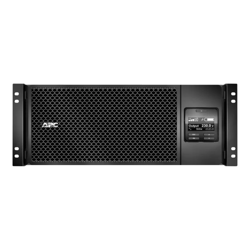 APC Smart-UPS On-Line, 6kVA/6kW, Rackmount 4U, 230V, 6x C13+4x C19 IEC ligzdas, tīkla karte+SmartSlot, pagarināta darbība, ar montāžas sliedēm, Marine