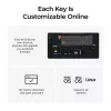 Mehāniskā tastatūra Keychron Q6 HE QMK ar Gateron Double‑Rail magnētiskajiem stabilizatoriem