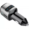 FM raidītājs 4smarts 456201 Cigarette lighter Melns Silver AM FM Bluetooth