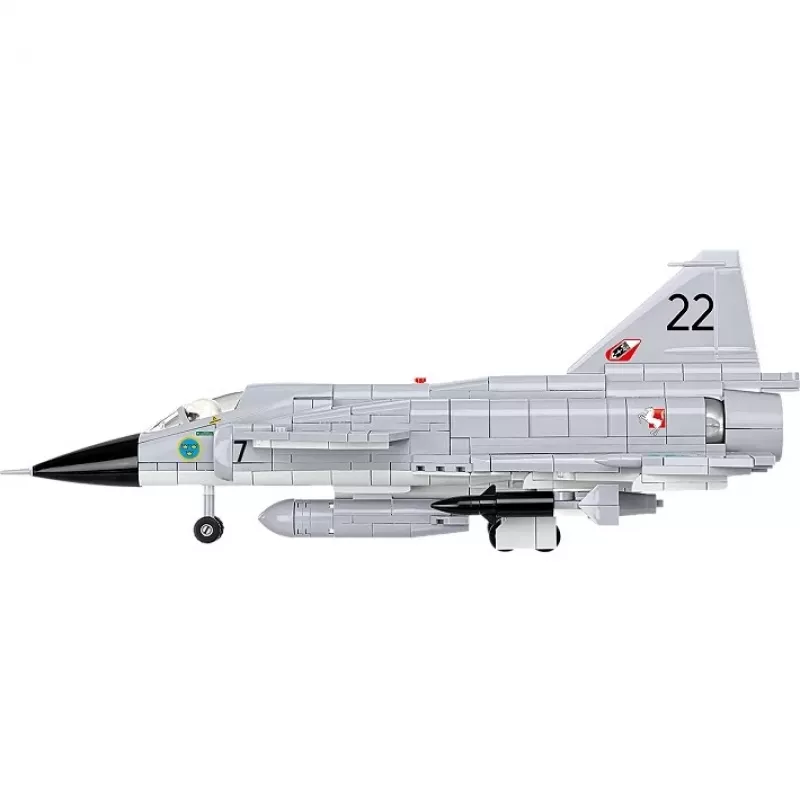 Cobi Blocks Saab AJ 37 Viggen 881 elementu konstrukciju komplekts