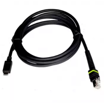 Charging kabelis ACT CBA-U61-S07ZAR for Zebra barcode reader — USB-C to RJ-45, 2.13 m