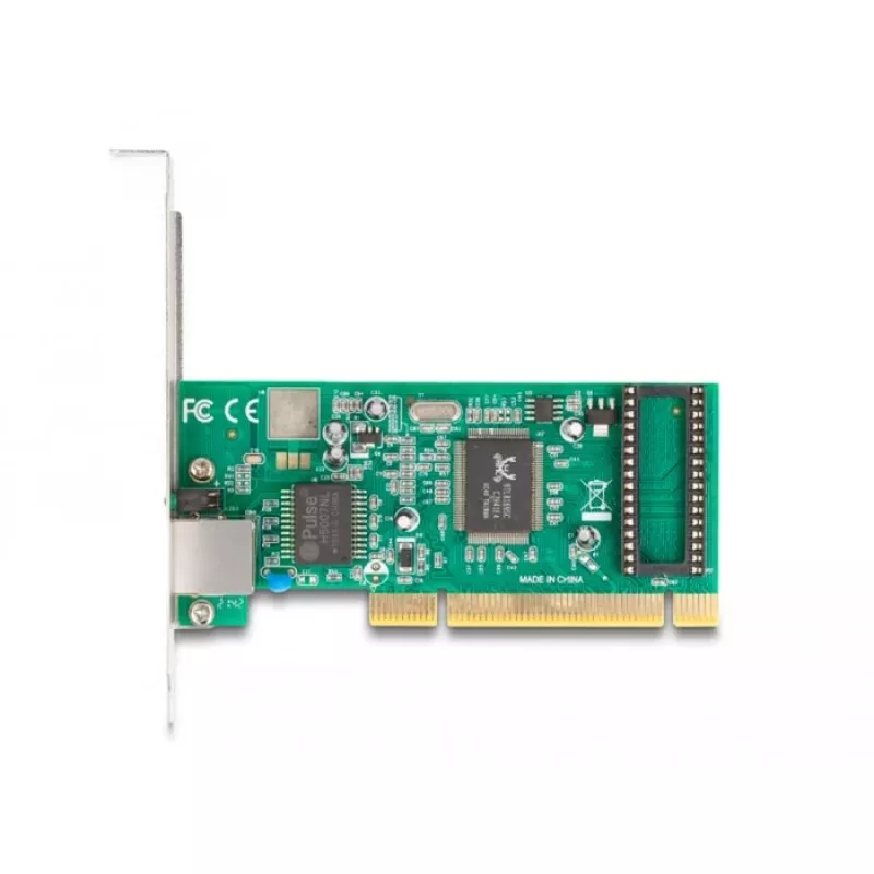 DeLOCK PCI karte uz 1 x RJ45 Gigabit LAN, ar pilna augstuma un zema profila kronšteinu