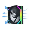 Lian Li UNI FAN SL Wireless 120 Reverse Blade ventilators