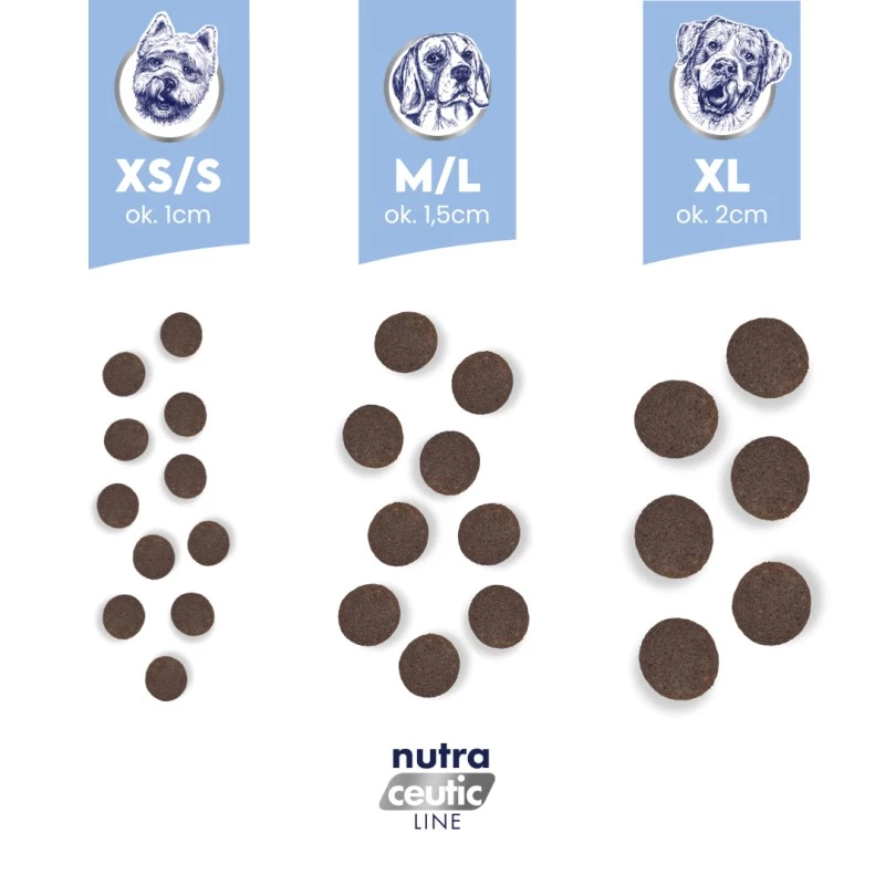 BALTICA Nutraceutic Hypoallergenic Light S Zivs ar rīsiem - sausā suņu barība - 1kg