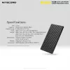 Pārnēsājams ārējais akumulators Nitecore NB10000 — 10000 mAh, USB‑A + USB‑C, 38 W kopējā izeja, pelēks