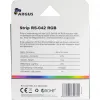 Datora korpusa apgaismojuma komplekts INTER-TECH RS-042 RGB — RGB LED lente 1000 mm, 10 mm platums, melna