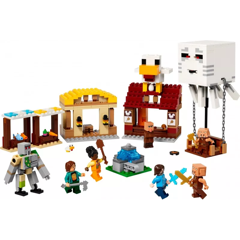 LEGO MINECRAFT 21273 Ghast balona ciemata uzbrukums