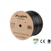 Lanberg LCU6-21CU-0305-BK tīkla kabelis melns 305 m Cat6 U/UTP (UTP) āra