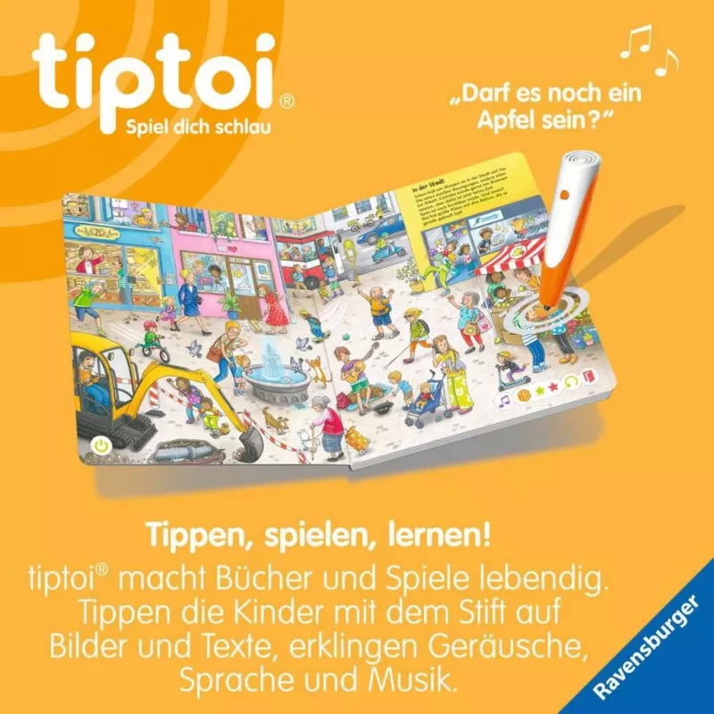tiptoi Mein Wimmelbuch, mācību grāmata